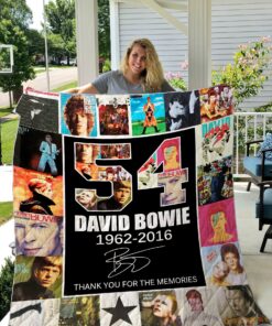 Buy David Bowie Quilt Blanket & Quilt Bedding Set 01 - Meteew