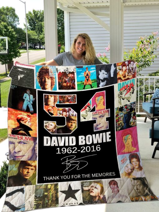 Buy David Bowie Quilt Blanket & Quilt Bedding Set 01 - Meteew