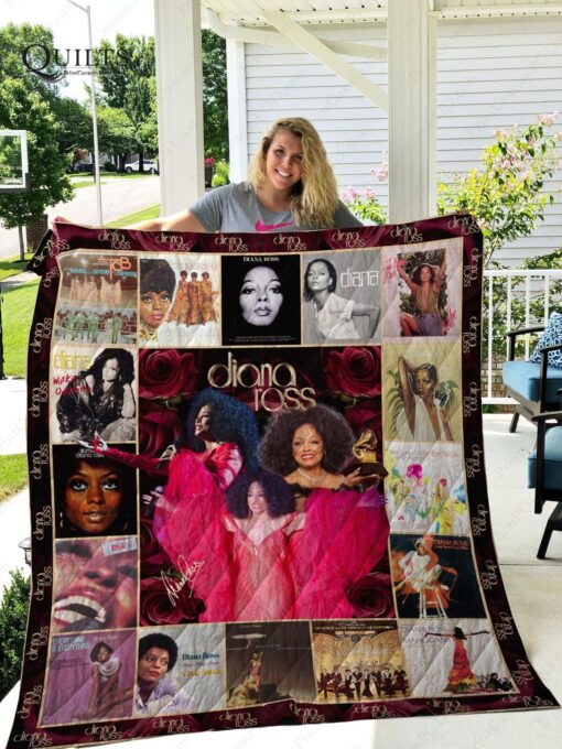 Buy Diana Ross Quilt Blanket & Quilt Bedding Set Gifts For Fans Birthday Christmas Gifts