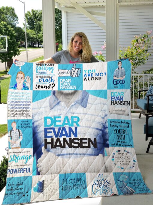 Buy Dear Evan Hansen Quilt Blanket & Quilt Bedding Set For Fans Ver 17