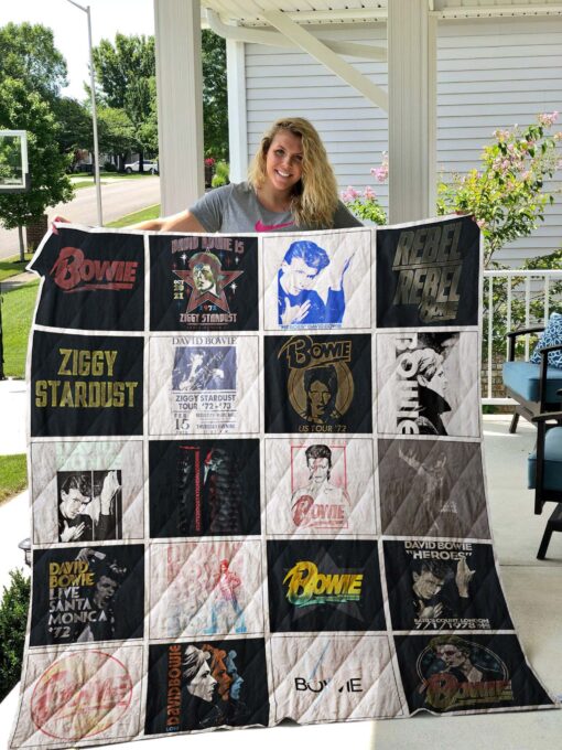 Buy David Bowie Quilt Blanket & Quilt Bedding Set For Fans