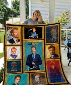 Buy Conan O’Brien Quilt Blanket & Quilt Bedding Set 01