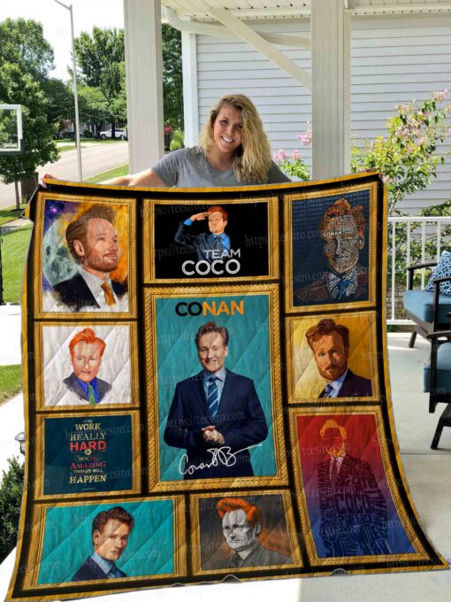 Buy Conan O’Brien Quilt Blanket & Quilt Bedding Set 01