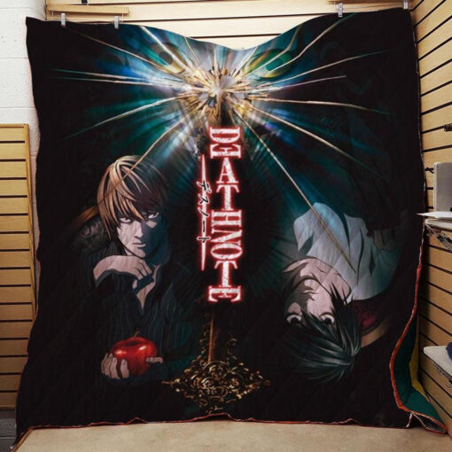 Buy Death Note Quilt Blanket & Quilt Bedding Set