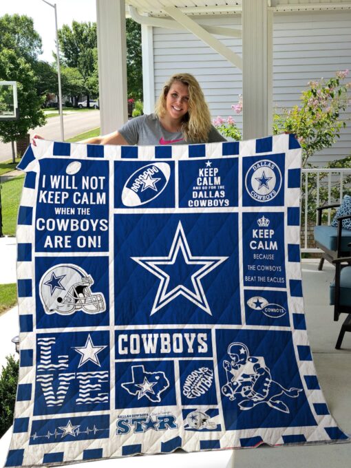 Buy Dallas Cowboys Quilt Blanket & Quilt Bedding Set 04