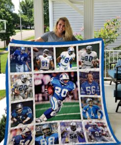 Buy Detroit Lions Legends Quilt Blanket & Quilt Bedding Set