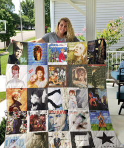 Buy David Bowie Style 3 Quilt Blanket & Quilt Bedding Set