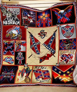 Buy Confederate States Of America Proud To Be A Redneck Quilt Blanket & Quilt Bedding Set Great Customized Blanket Gifts For Birthday Christmas Thanksgiving