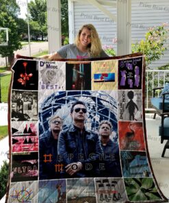 Buy Depeche Mode Albums Cover Poster Quilt Blanket & Quilt Bedding Set