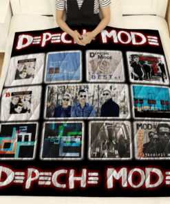 Buy Depeche Mode Compilations Albums Quilt Blanket & Quilt Bedding Set