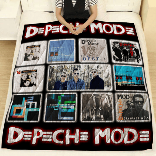 Buy Depeche Mode Compilations Albums Quilt Blanket & Quilt Bedding Set