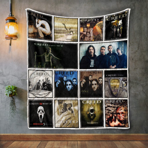 Buy Creed Album Covers Quilt Blanket & Quilt Bedding Set