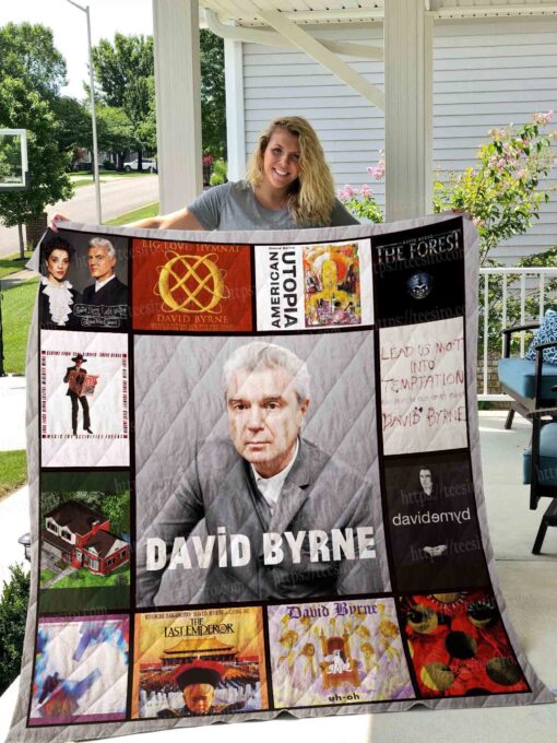 Buy David Byrne Quilt Blanket & Quilt Bedding Set 01