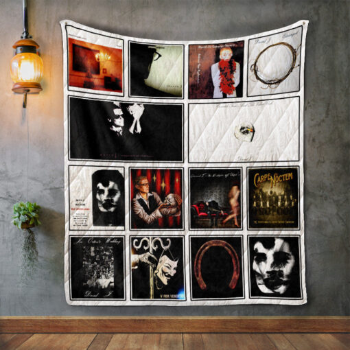 Buy David J Album Covers Quilt Blanket & Quilt Bedding Set