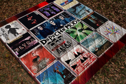 Buy Depeche Mode Best Albums Quilt Blanket & Quilt Bedding Set For Fans