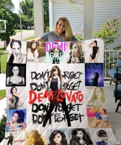 Buy Demi Lovato Albums Quilt Blanket & Quilt Bedding Set For Fans Ver 17