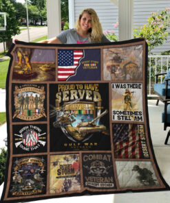 Buy Desert Storm Veterans Proud To Have Served Quilt Blanket & Quilt Bedding Set Great Customized Gifts For Birthday Christmas Thanksgiving Perfect Gifts For Veteran Lover