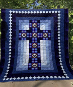 Buy Cross-Stitch Quilt Blanket & Quilt Bedding Set Great Customized Blanket Gifts For Birthday Christmas Thanksgiving