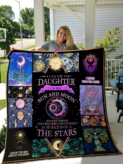 Buy Daughter Of Sun And Moon Quilt Blanket & Quilt Bedding Set