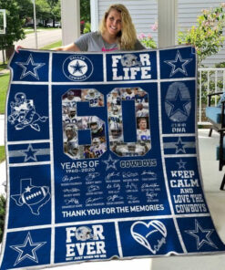 Buy Dallas Cowboys Quilt Blanket & Quilt Bedding Set 06