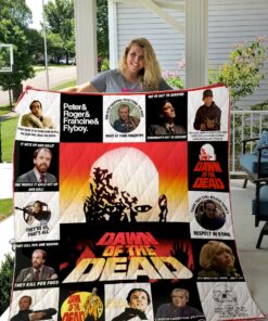 Buy Dawn Of The Dead Quilt Blanket & Quilt Bedding Set For Fans Ver 17