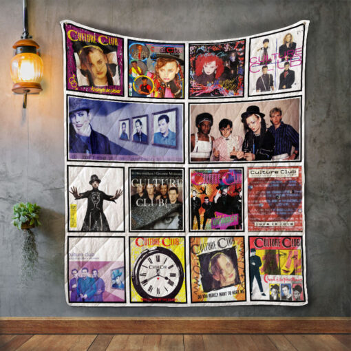 Buy Culture Club Album Covers Quilt Blanket & Quilt Bedding Set