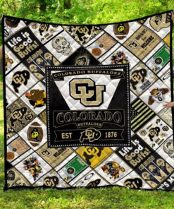 Buy Colorado Buffaloes Quilt Blanket & Quilt Bedding Set - Meteew