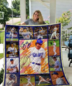 Buy Corey Seager Quilt Blanket & Quilt Bedding Set 01