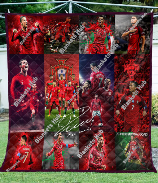 Buy Cristiano Ronaldo Cr7 Quilt Blanket & Quilt Bedding Set