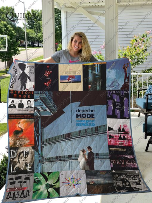 Buy Depeche Mode Albums Quilt Blanket & Quilt Bedding Set For Fans Ver 17