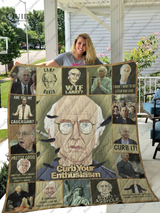 Buy Curb Your Enthusiasm Quilt Blanket & Quilt Bedding Set Ver 2