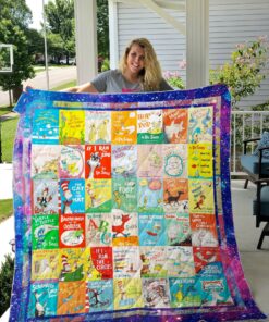 Buy Dr. Seuss Books Everywhere Quilt Blanket & Quilt Bedding Set