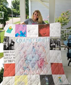 Buy Courtney Barnett Albums Quilt Blanket & Quilt Bedding Set For Fans Ver 17