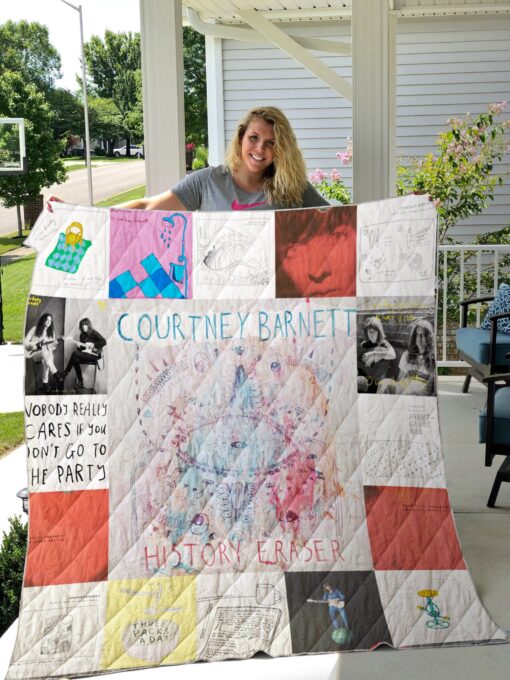 Buy Courtney Barnett Albums Quilt Blanket & Quilt Bedding Set For Fans Ver 17