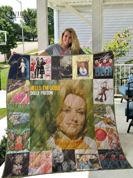 Buy Dolly Parton Quilt Blanket & Quilt Bedding Set For Fans Ver 17