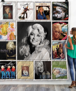 Buy Dolly Parton Album Quilt Blanket & Quilt Bedding Set 01