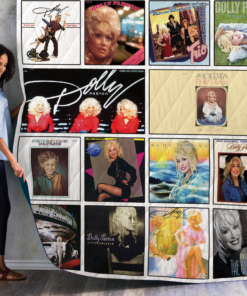 Buy Dolly Parton Albums Quilt Blanket & Quilt Bedding Set