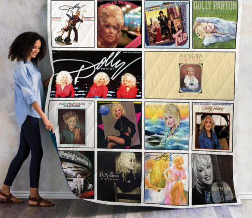 Buy Dolly Parton Albums Quilt Blanket & Quilt Bedding Set