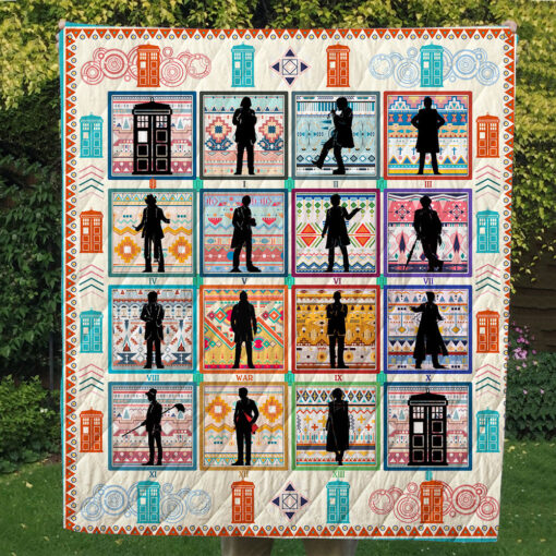 Buy Doctor Who-Light Quilt Blanket & Quilt Bedding Set