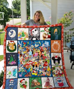 Buy Disney Christmas Quilt Blanket & Quilt Bedding Set