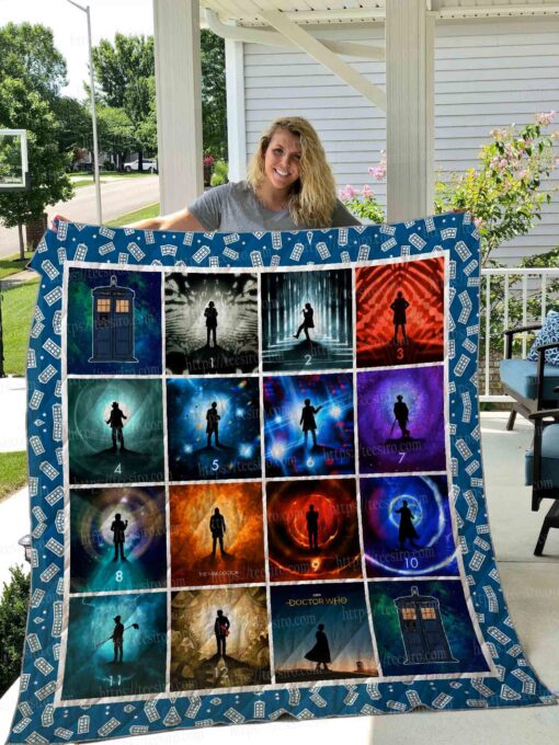 Buy Doctor Who Quilt Blanket & Quilt Bedding Set 05