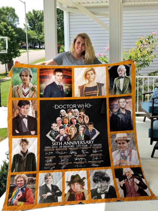 Buy Doctor Who Quilt Blanket & Quilt Bedding Set 02