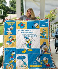 Buy Donald Duck Quilt Blanket & Quilt Bedding Set - Meteew