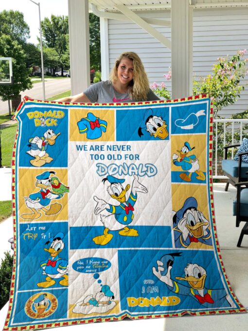 Buy Donald Duck Quilt Blanket & Quilt Bedding Set - Meteew