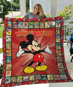 Buy Disney Mickey Mouse Quilt Blanket & Quilt Bedding Set Mickey Mouse Gift Birthday For Fan Lovers