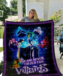 Buy Disney Villains Quilt Blanket & Quilt Bedding Set 01