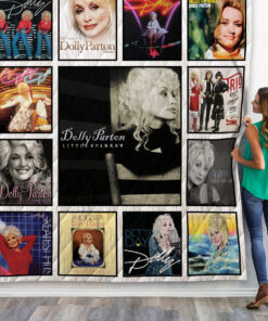 Buy Dolly Parton Quilt Blanket & Quilt Bedding Set For Fans 01