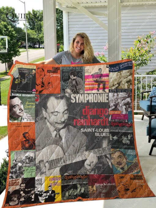 Buy Django Reinhardt Albums Quilt Blanket & Quilt Bedding Set For Fans Ver 17