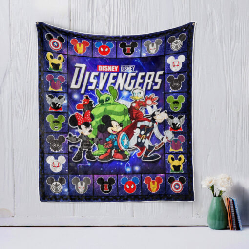 Buy Disney Avengers Quilt Blanket & Quilt Bedding Set Great Customized Blanket Gifts For Birthday Christmas Thanksgiving