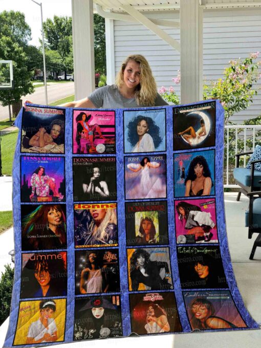 Buy Donna Summer Quilt Blanket & Quilt Bedding Set 01